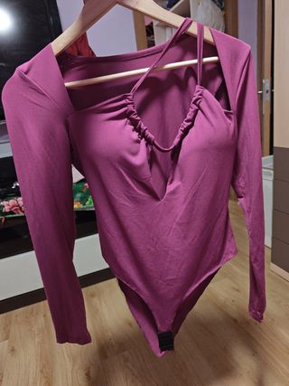 Body lencero morado talla única