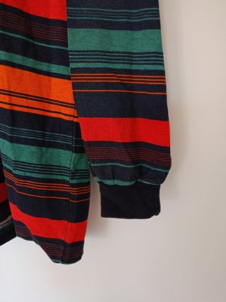 Polo Fila manica lunga uomo XL righe