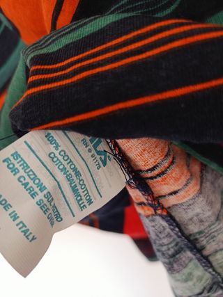 Polo Fila manica lunga uomo XL righe