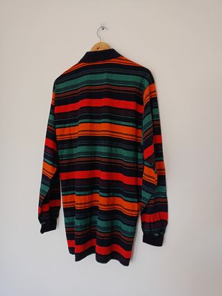 Polo Fila manica lunga uomo XL righe