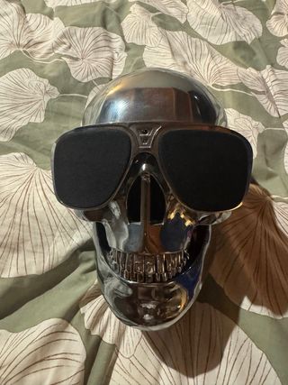 Altavoces Skull Gafas Sol Negro Plata