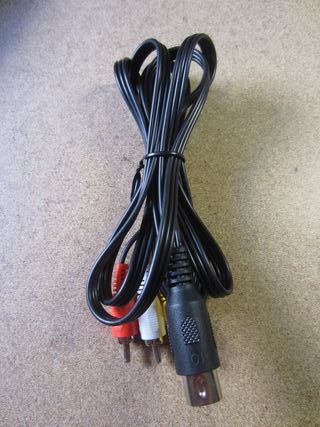 Cable AV Audio Video Sega Megadrive Genesis 1