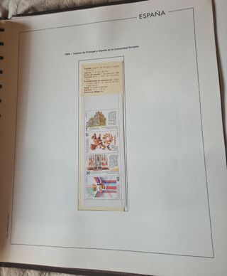 Sellos España  en bloque de cuatro