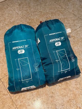 2 Sacos de Dormir Quechua Arpenaz 20°