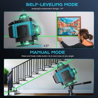Nivel Láser 360° Autonivelante