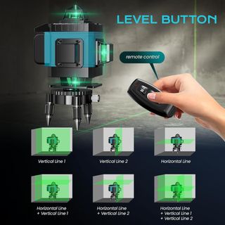 Nivel Láser 360° Autonivelante