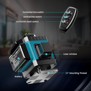 Nivel Láser 360° Autonivelante