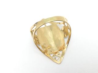 anillo oro 18k con circonita