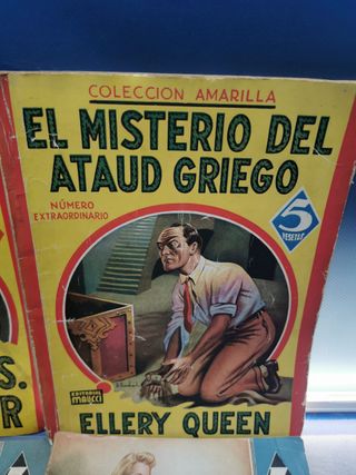 8 novelas Pulp, colección amarilla y colección azul