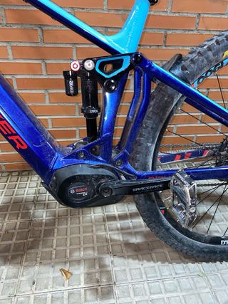Bicicleta Eléctrica Montaña Azul