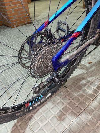 Bicicleta Eléctrica Montaña Azul