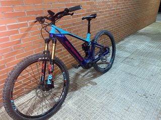 Bicicleta Eléctrica Montaña Azul