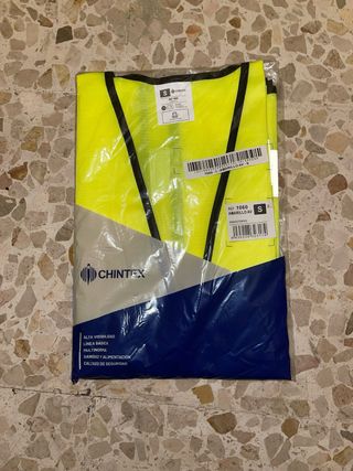 Chaleco de tráfico CHINTEX amarillo talla S