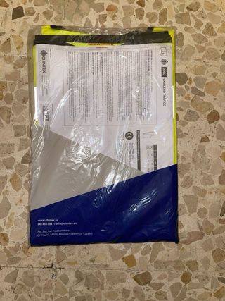 Chaleco de tráfico CHINTEX amarillo talla S