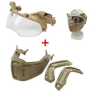 Máscara Táctica Airsoft Casco Caza