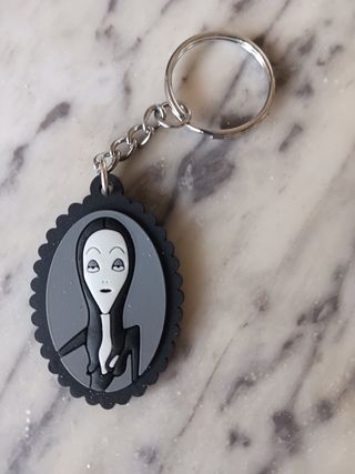 Portachiavi Famiglia Addams Luminescente 