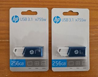 Pack 2 Pendrives HP 256 GB USB 3.1