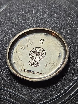 Raro Longines 1925s Plata. 900