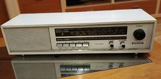 Radio Vintage Grundig RF115 1968 Blanca Funciona