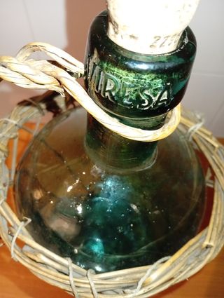 Botella Vidrio Vintage 3.5L