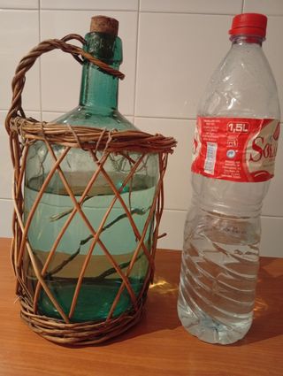 Botella Vidrio Vintage 3.5L