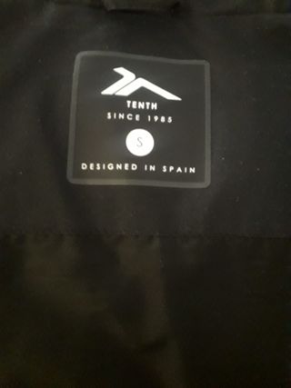 Chaqueta Plumas para Chico marca TENTH Negra Nueva