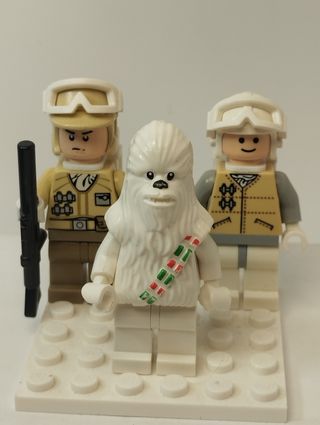 3 Figuras Lego Star Wars Hoth