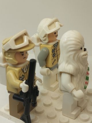 3 Figuras Lego Star Wars Hoth