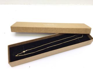 cadena oro 18k 21cm