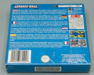 Advance Wars GBA precintado