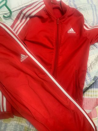 Chándal Adidas Rojo y Blanco Original
