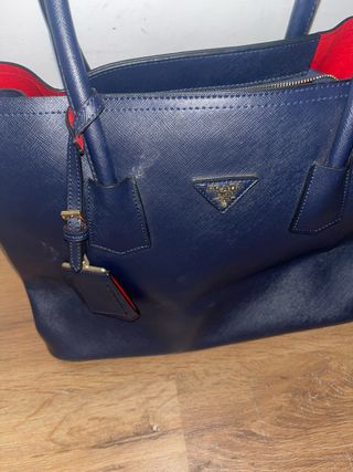 Bolso Prada Azul Marino