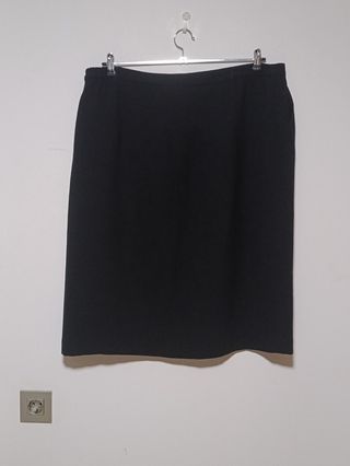 Falda Talla y Moda Corte Inglés Negra