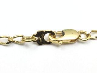 cadena oro 18k 25.5cm