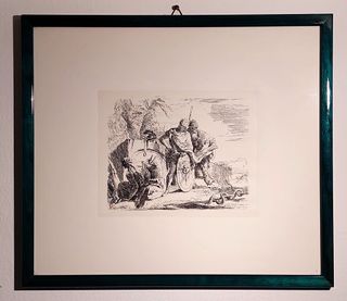 Stampe anni '80 Capricci Giambattista Tiepolo