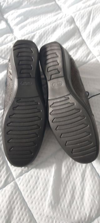 Zapatos Doctor Cutillas Negros/Plata