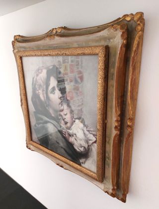 quadro Madonna del Riposo riproduzione R. Ferruzzi