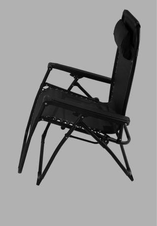 Silla reclinable playa/piscina gris