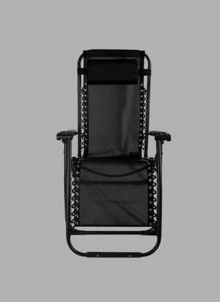 Silla reclinable playa/piscina gris