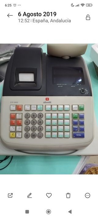 Caja Registradora Olivetti ECR 6900