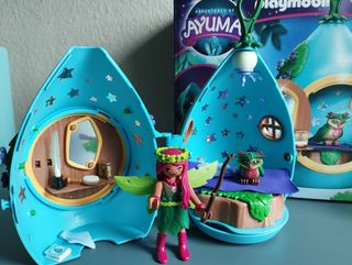 Lote Playmobil Ayuma 70804 + Hada