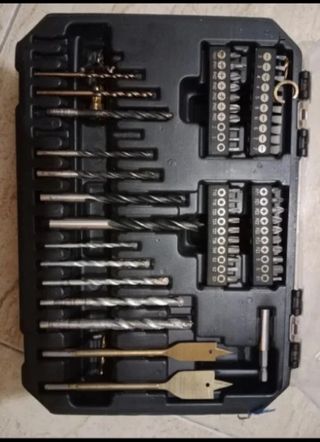 Juego de brocas y puntas para taladro