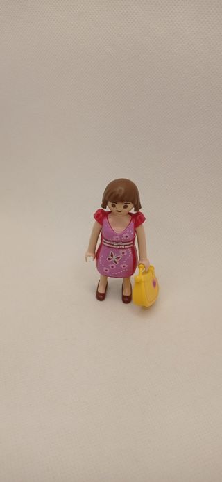 Playmobil Muñeca Vestido Rojo