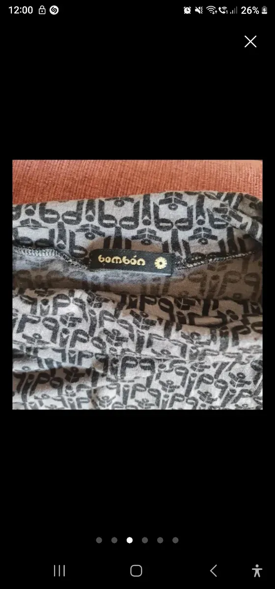 Camiseta Blusón Talla S