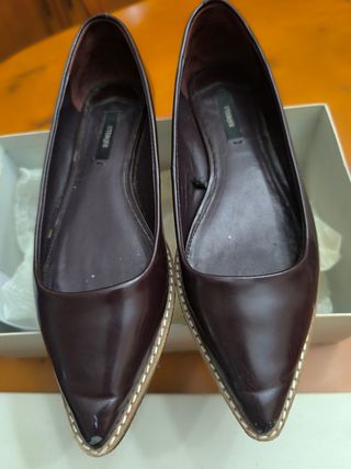 Bailarinas Uterqüe Marrones