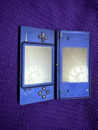 Nintendo DS Lite azul marino funciona perfecta!