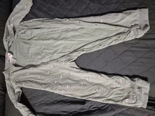 Pijama bebé H&M búhos verde