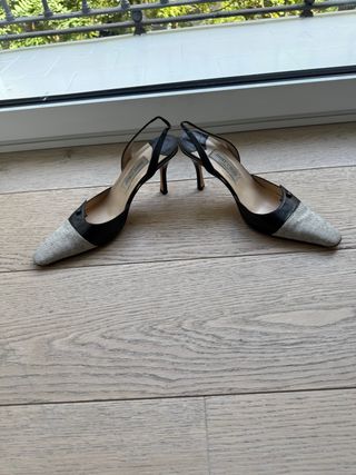 Zapatos Jimmy Choo Negros y Blancos