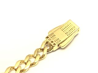 pulsera oro 18k con piedra con circonita