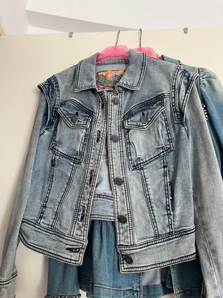 Cazadora vaquera Holy Preppy Talla XS